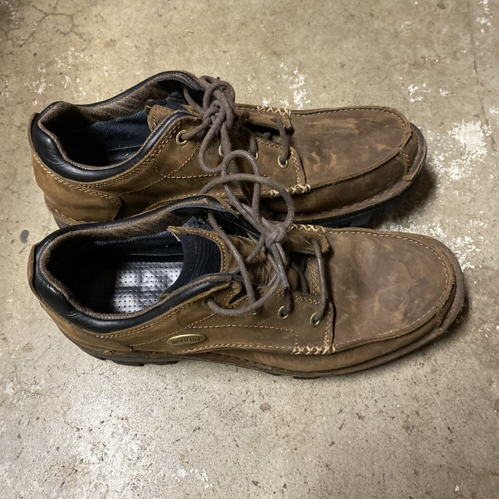 Red Wing Irish Setter Hunt Men's Size 11 Brown Dry Plus Oxford Casual Shoes - Picture 8 of 8